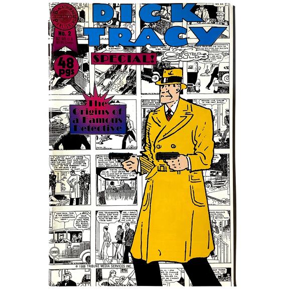 Dick Tracy #2, Unprinted 1931-32 Stories, Mar 1989, Blackthorne Comics, NM 9.4 - Picture 2 of 5